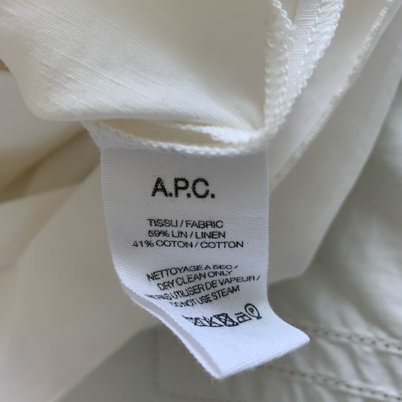 APC linen cotton blend dress - Picture 4 of 4